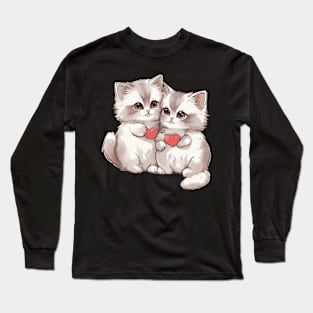 Baby Ragdoll Cat Long Sleeve T-Shirt